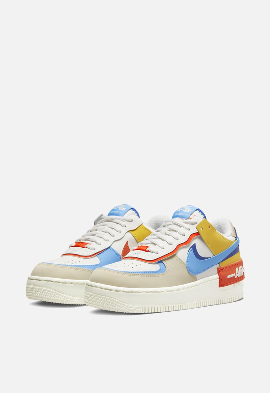 Nike - Air Force 1 shadow - sail/university blue/game royal