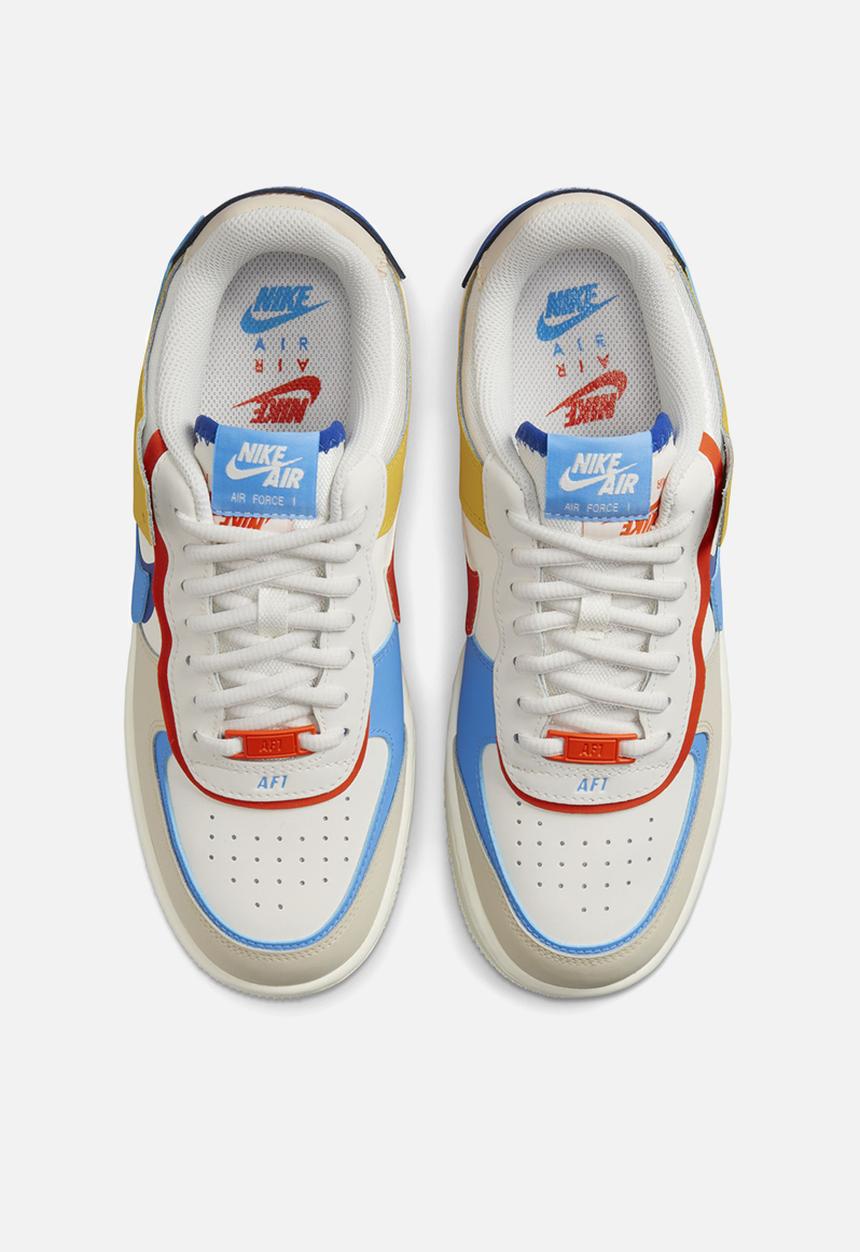 Nike - Air Force 1 shadow - sail/university blue/game royal