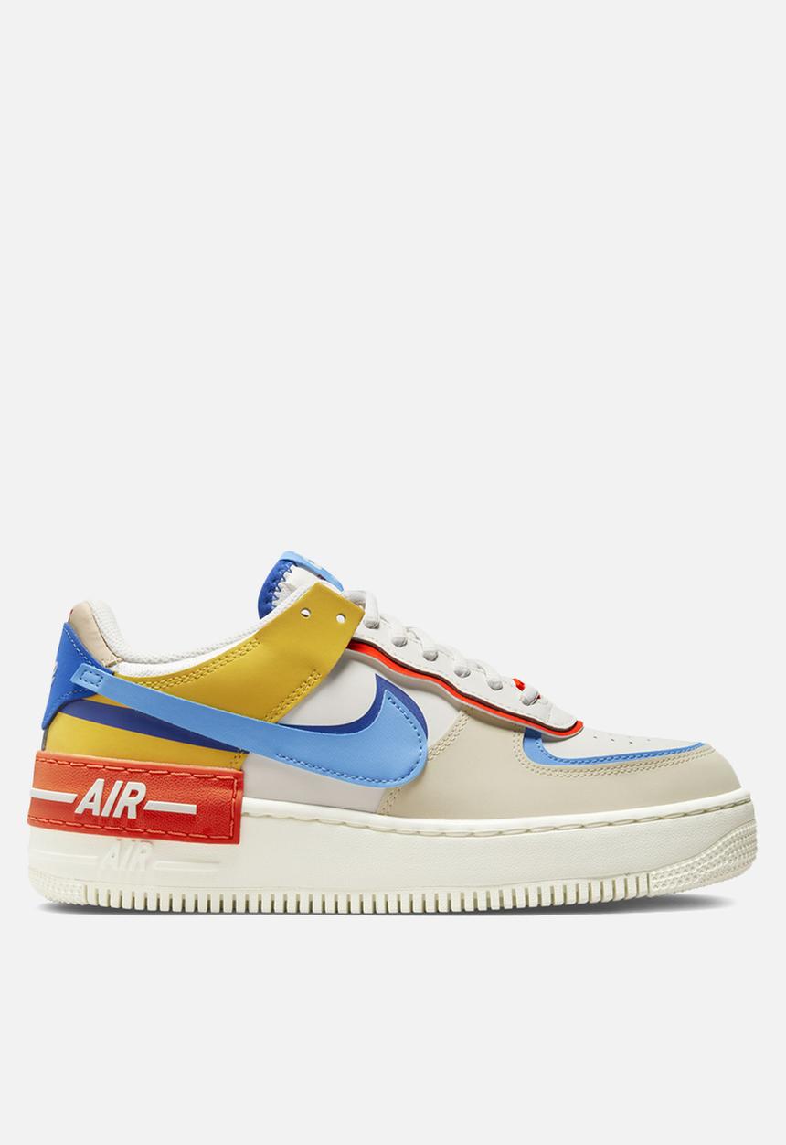 Nike - Air Force 1 shadow - sail/university blue/game royal