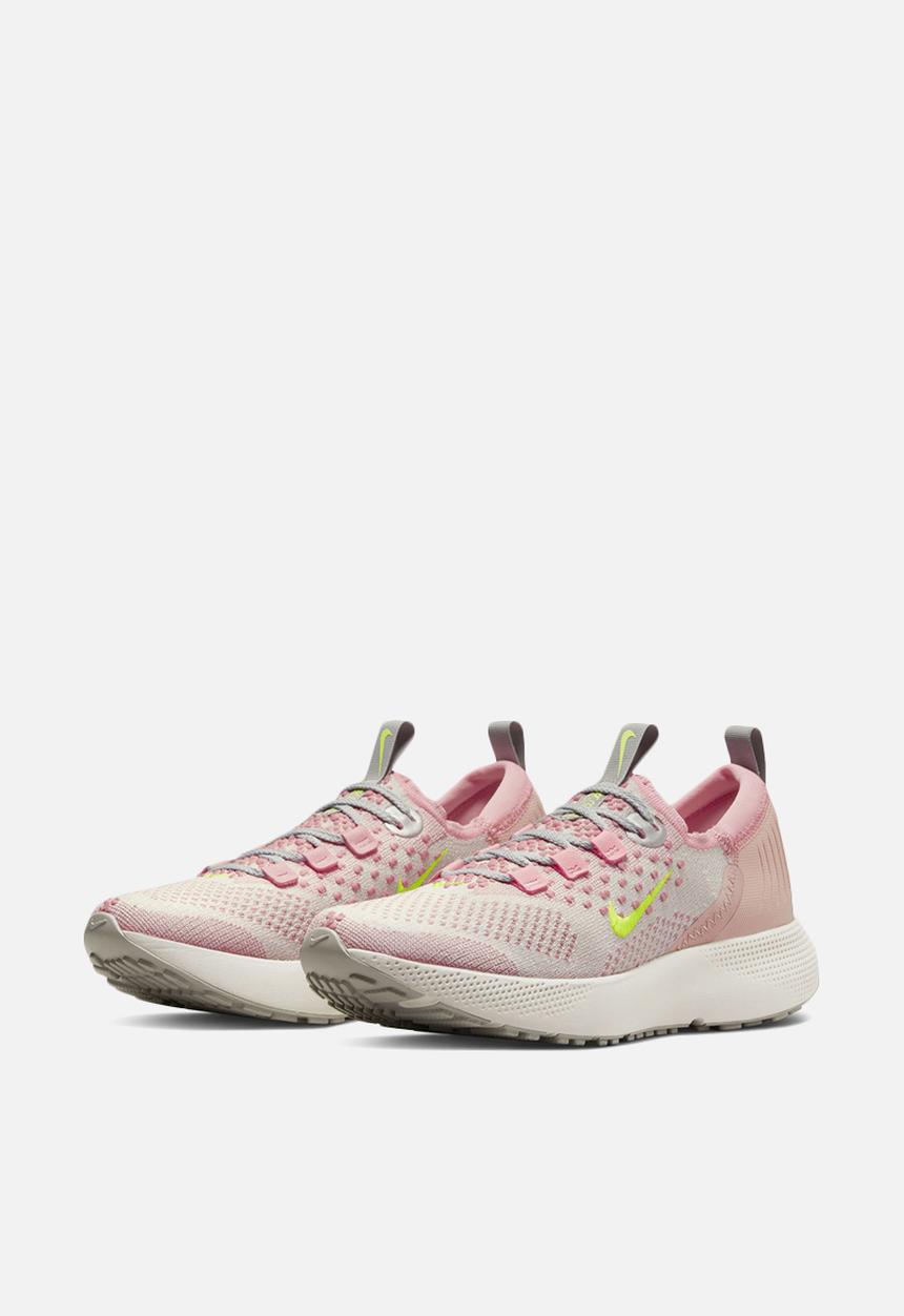 Nike - Escape run flyknit - sail/volt/pink oxford/bleached coral