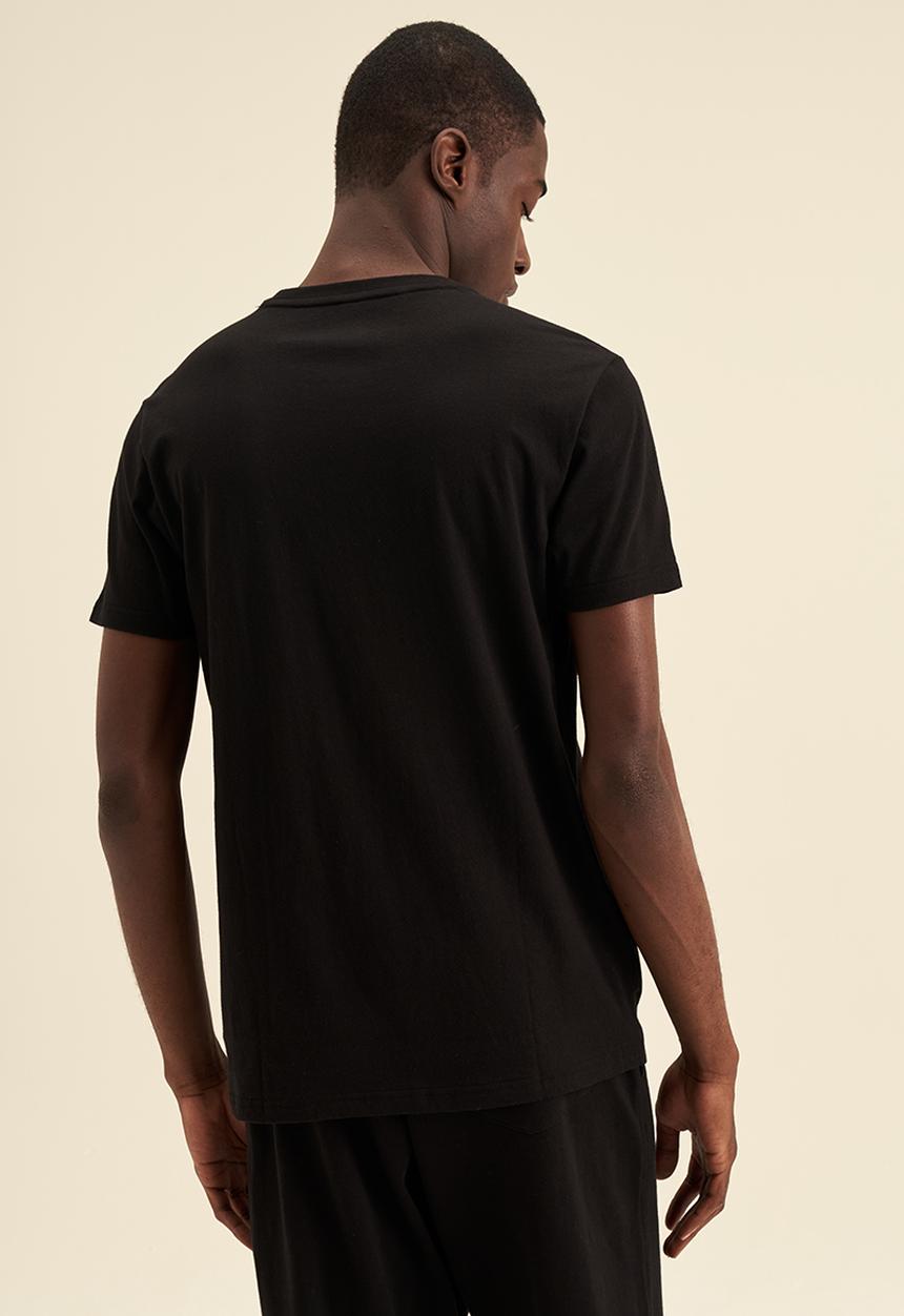 POLO - PS Foil Front SS Tee - Black