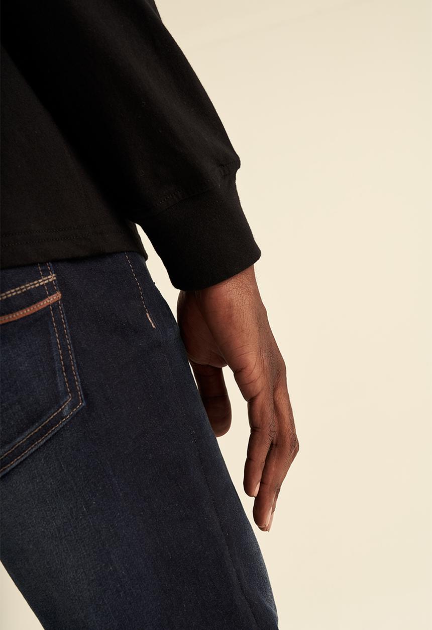 POLO - PS Embossed LS Tee - Black