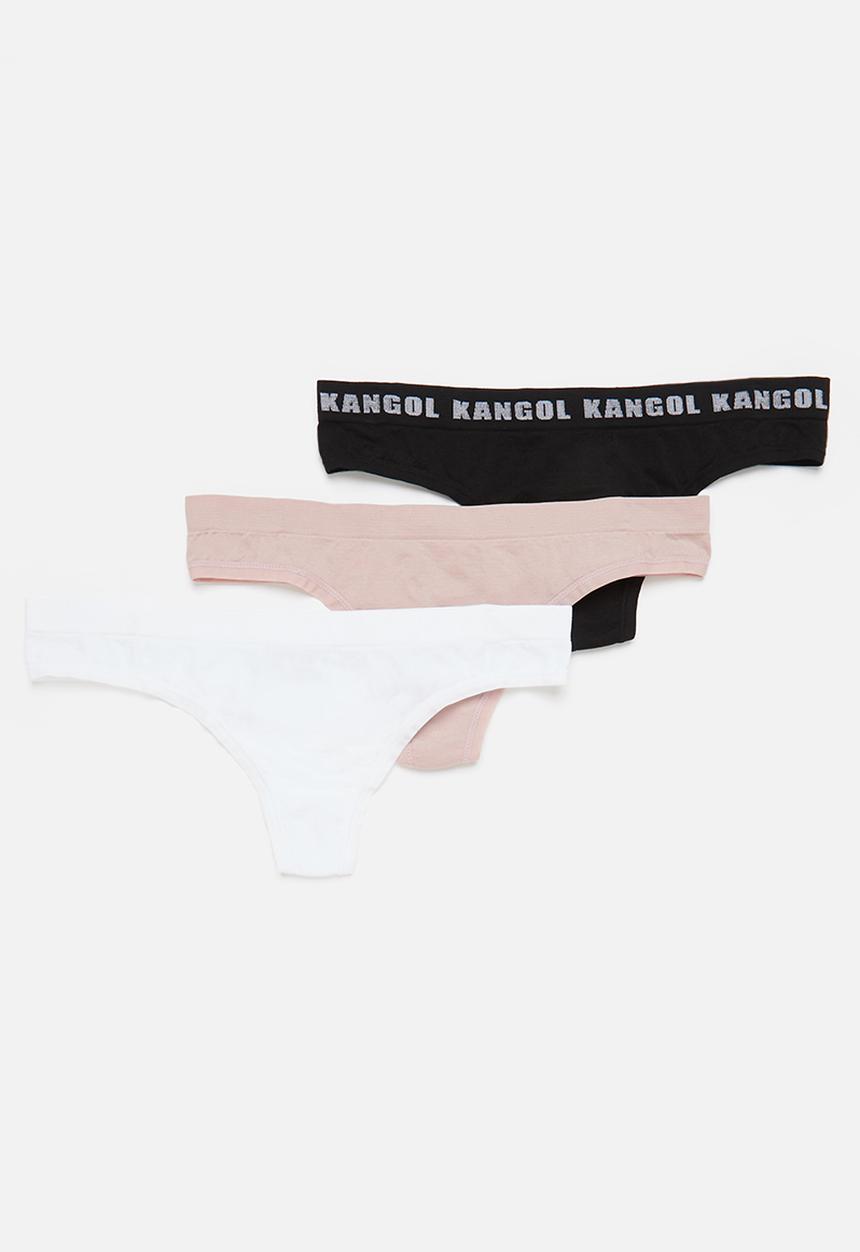 KANGOL - 3-Pack seamless thong - multi