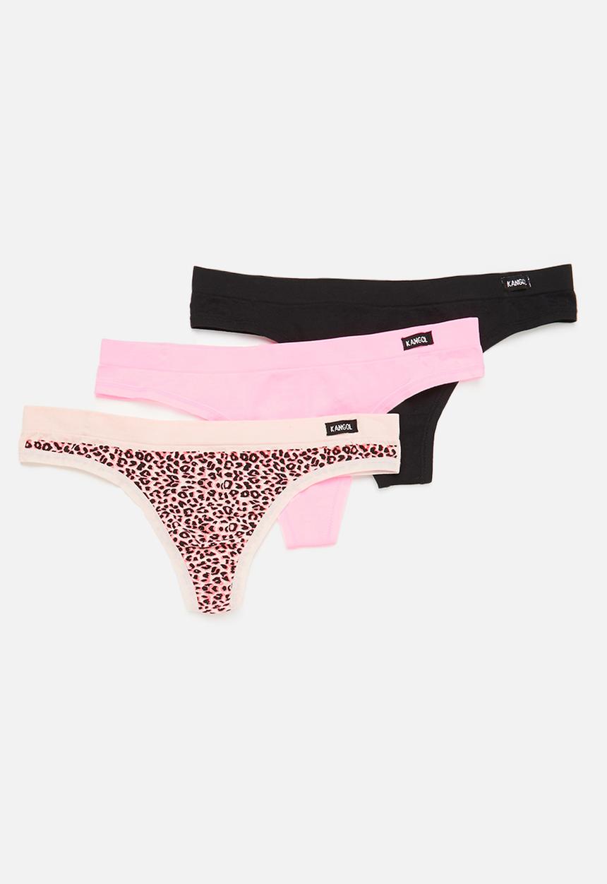 KANGOL - 3-Pack thong - multi