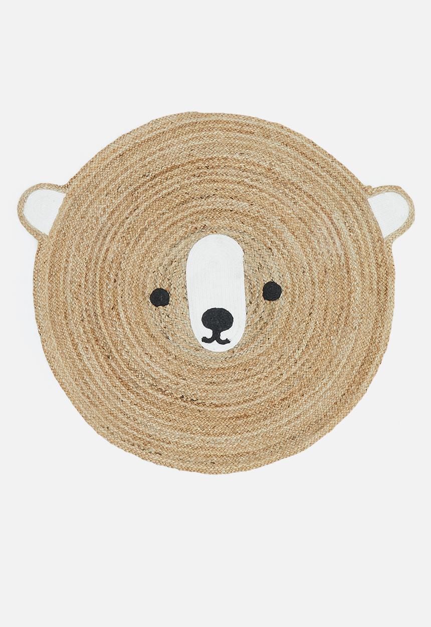 Sixth Floor - Beary jute rug  - natural