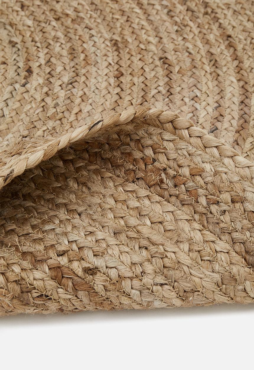 Sixth Floor - Beary jute rug  - natural