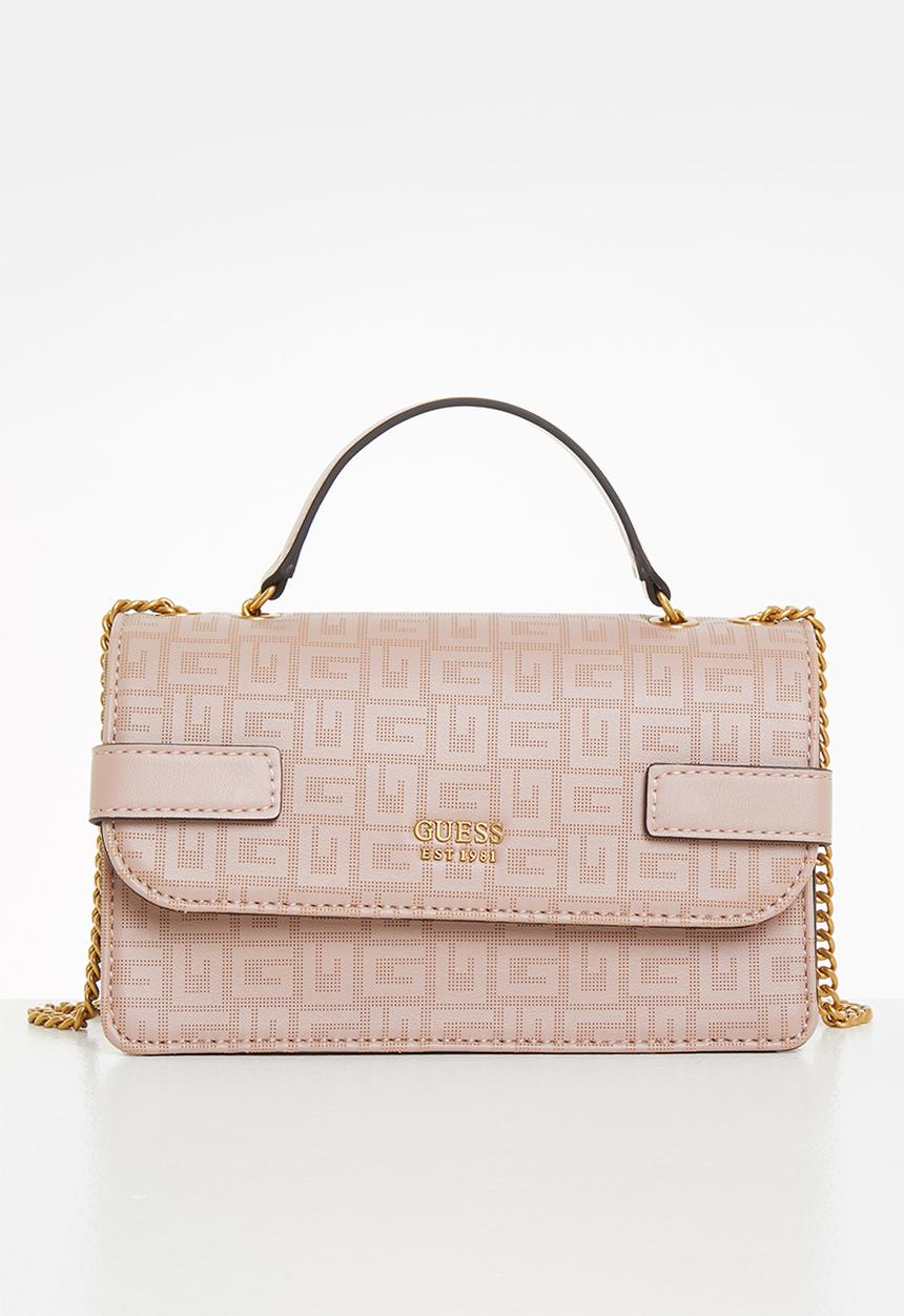 GUESS - Atene convertible xbody flap - biscuit