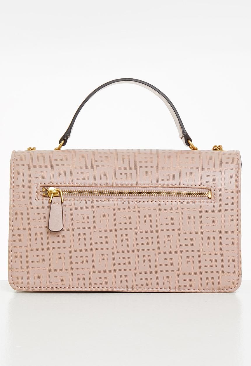 GUESS - Atene convertible xbody flap - biscuit