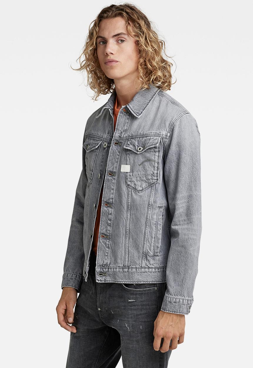 G-STAR - Arc 3d jacket - faded grey limestone