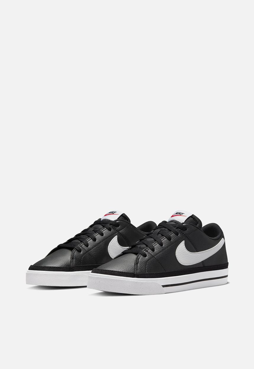 Nike - Court legacy next nature - black/white/volt/team orange
