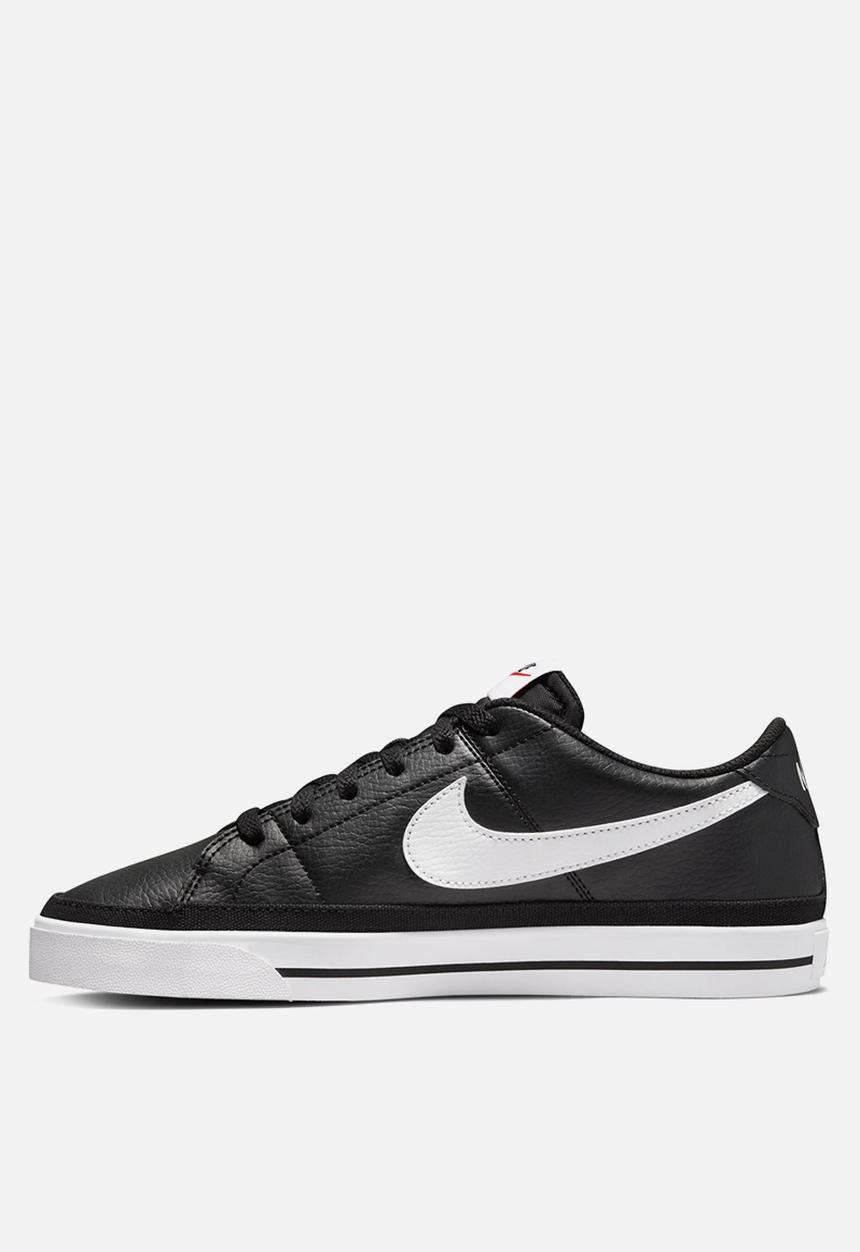 Nike - Court legacy next nature - black/white/volt/team orange