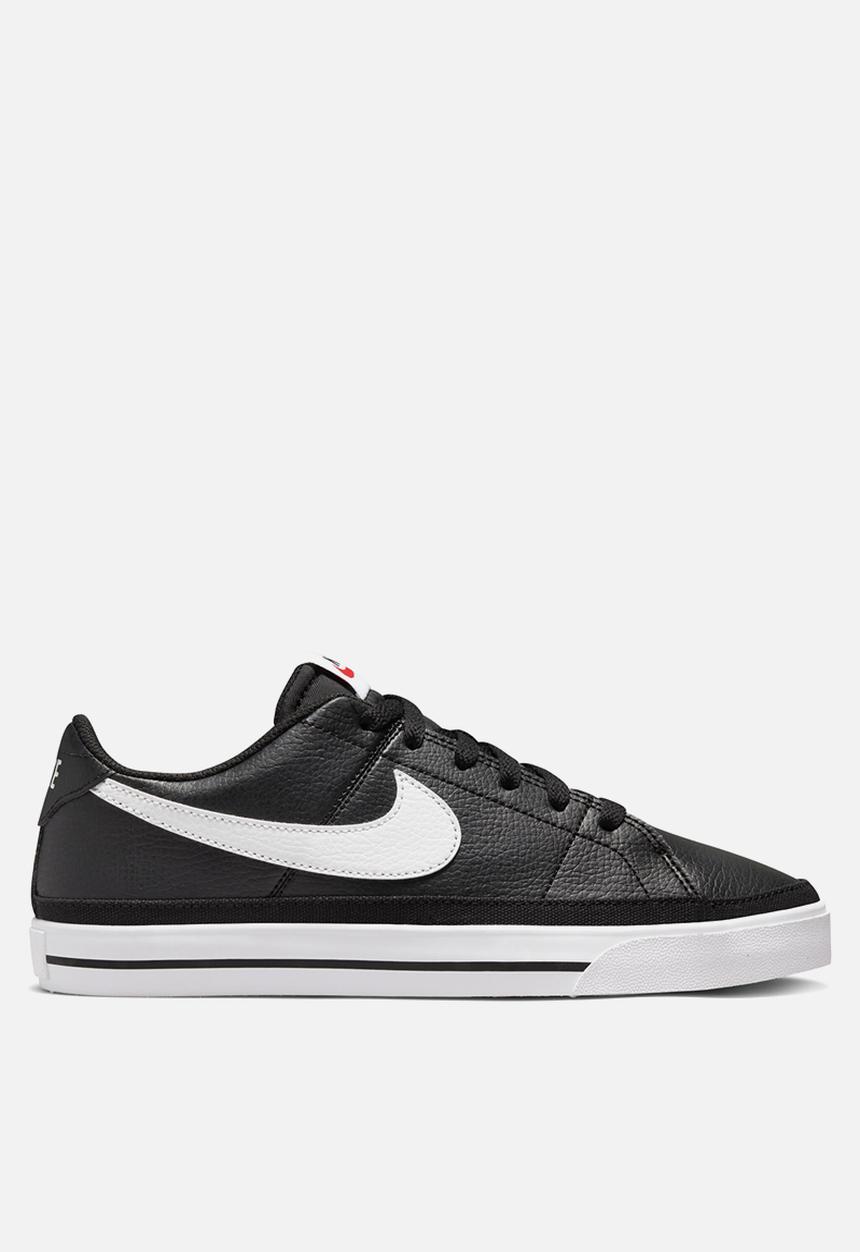 Nike - Court legacy next nature - black/white/volt/team orange
