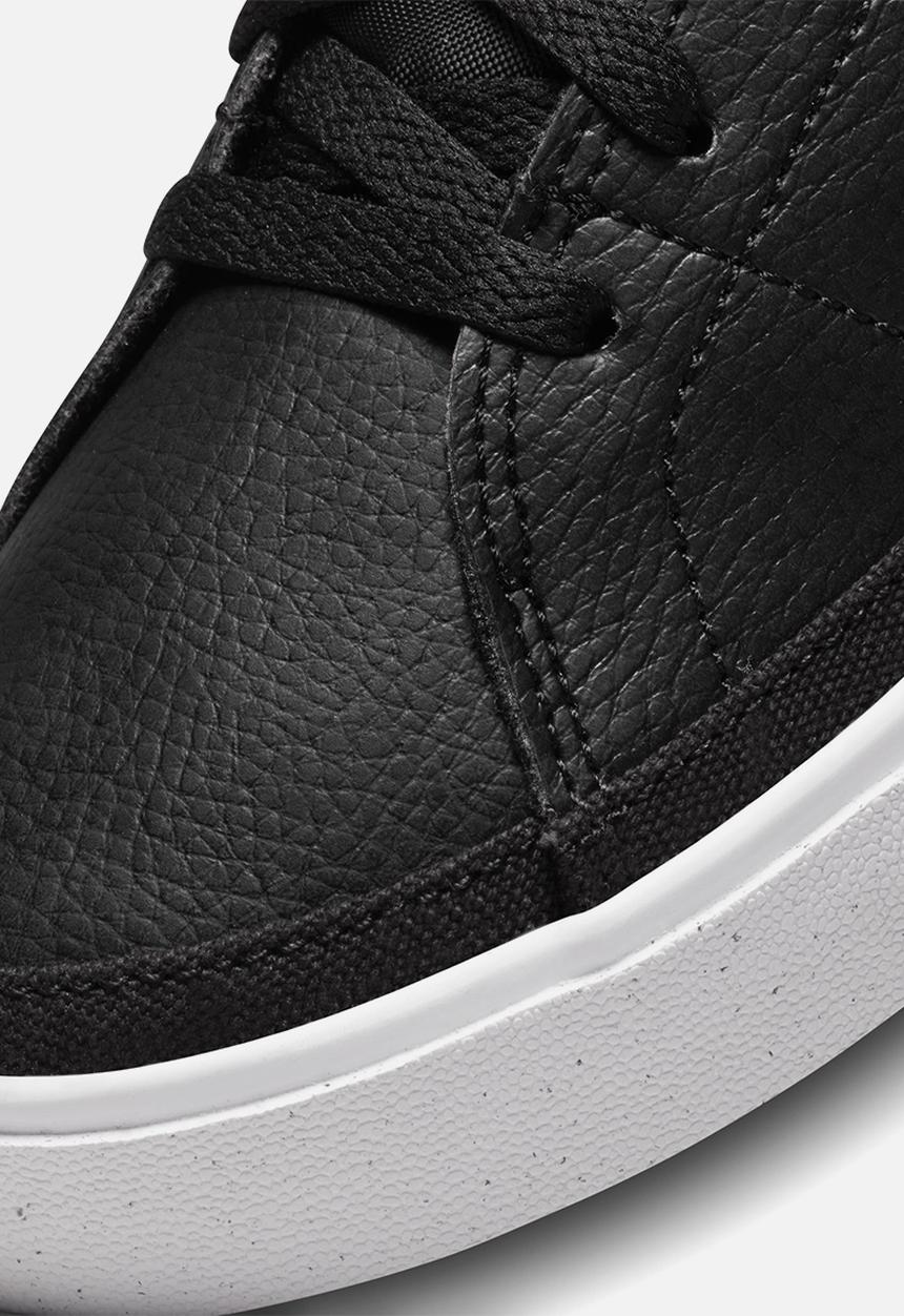 Nike - Court legacy next nature - black/white/volt/team orange