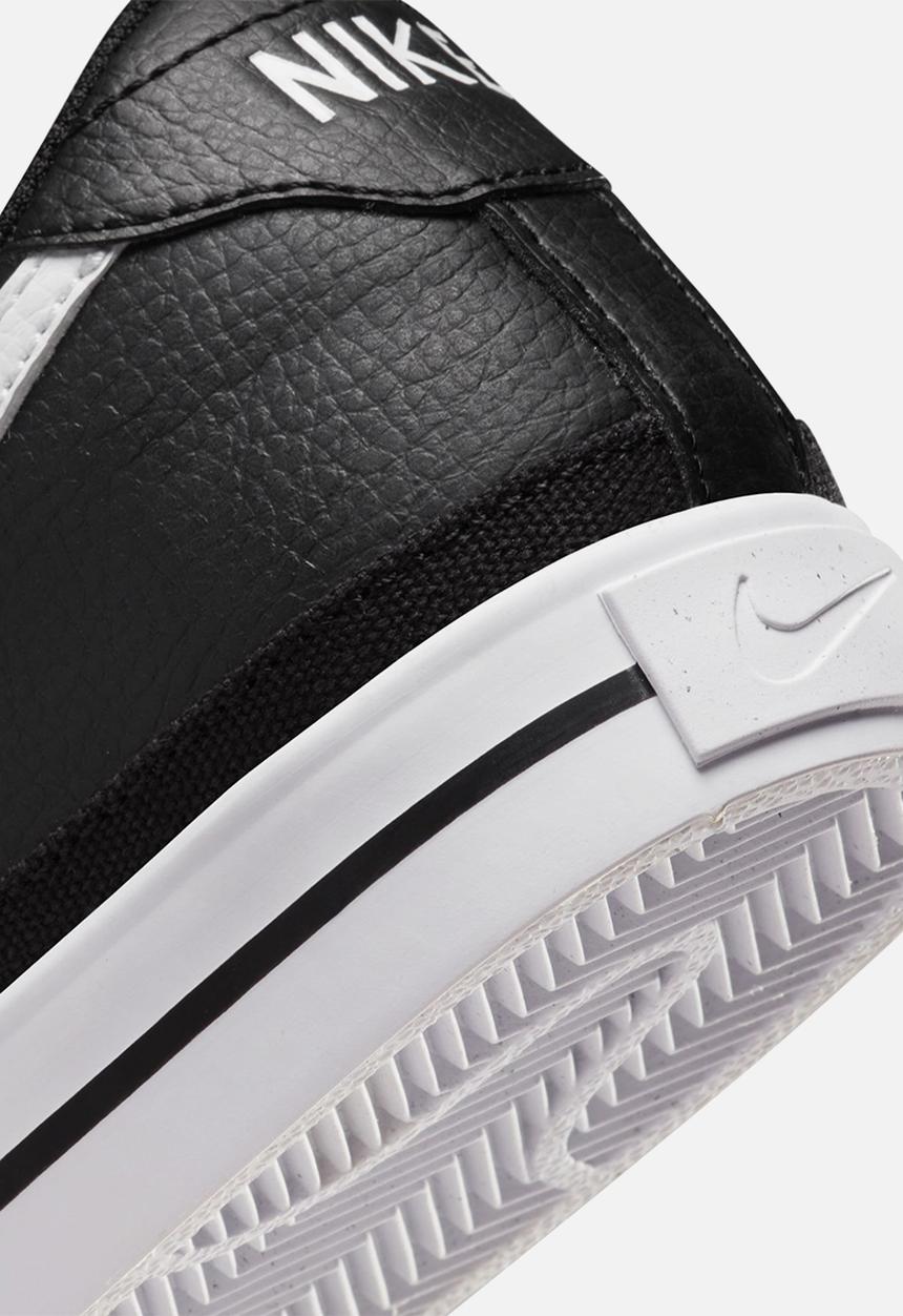 Nike - Court legacy next nature - black/white/volt/team orange