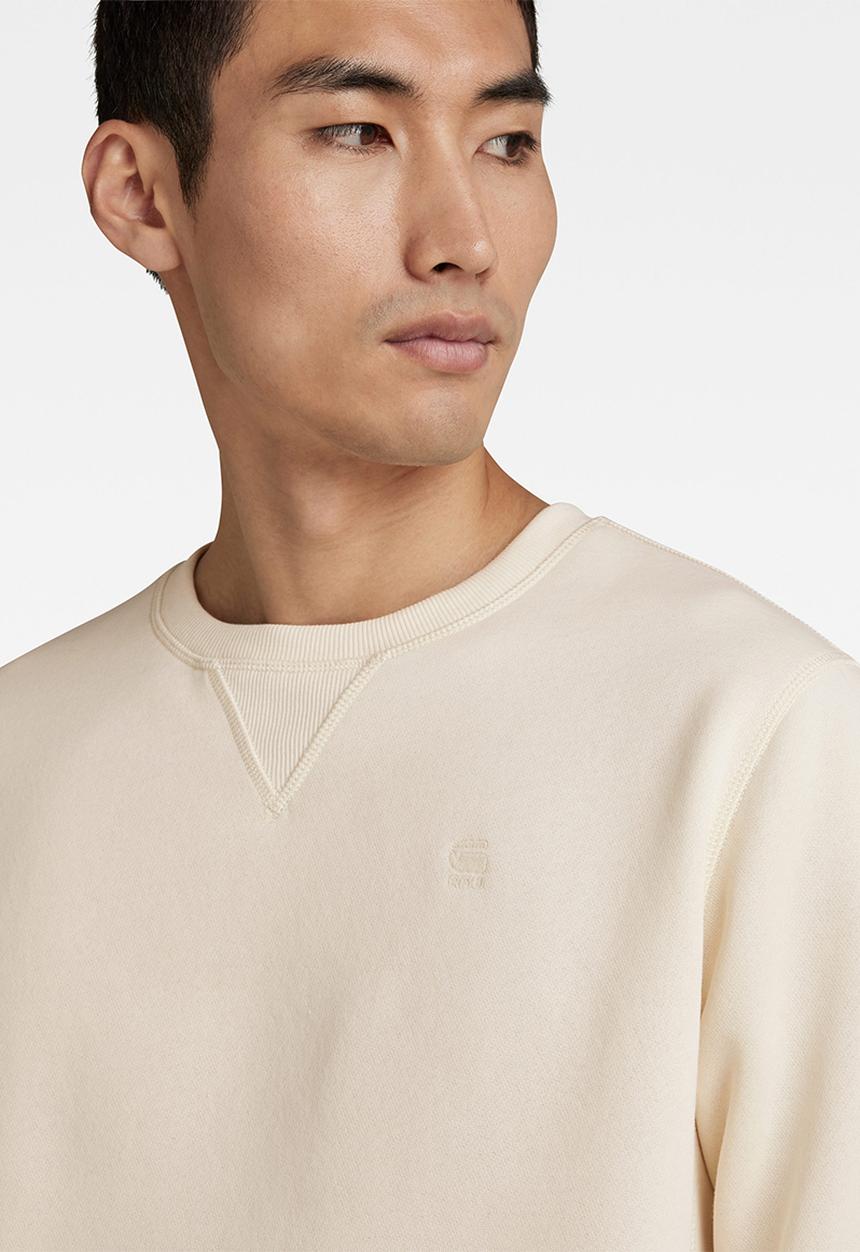G-STAR - Premium core r sw l\s - papyrus