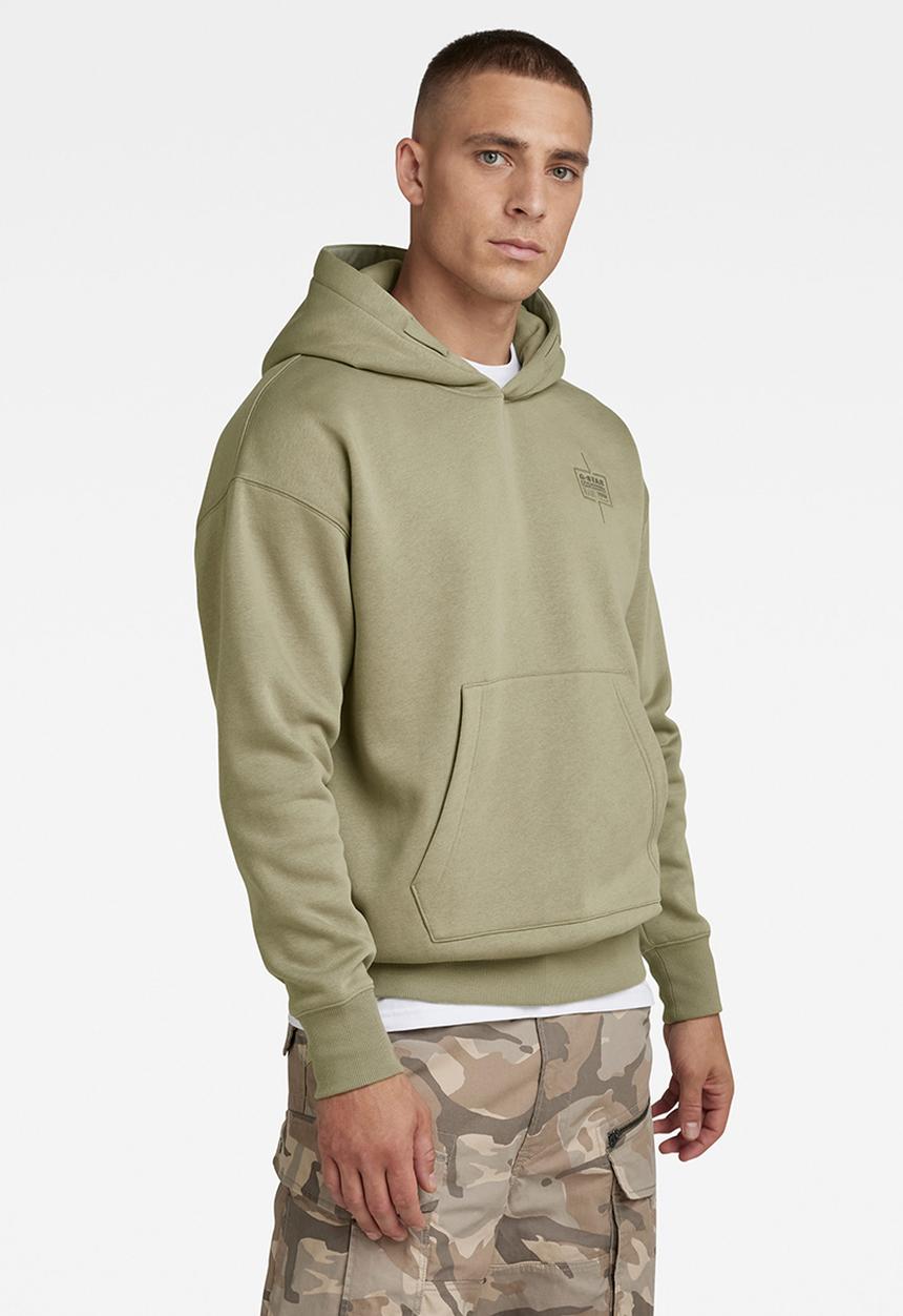 G-STAR - Unisex core oversized hdd sw - shamrock