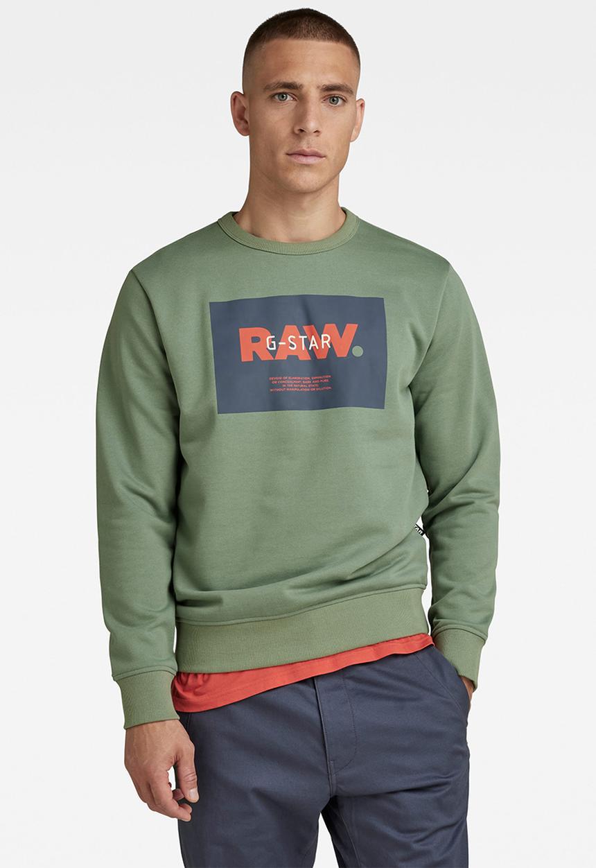 G-STAR - Originals logo sw - iceberg green