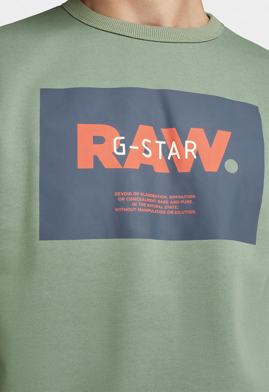 G-STAR - Originals logo sw - iceberg green