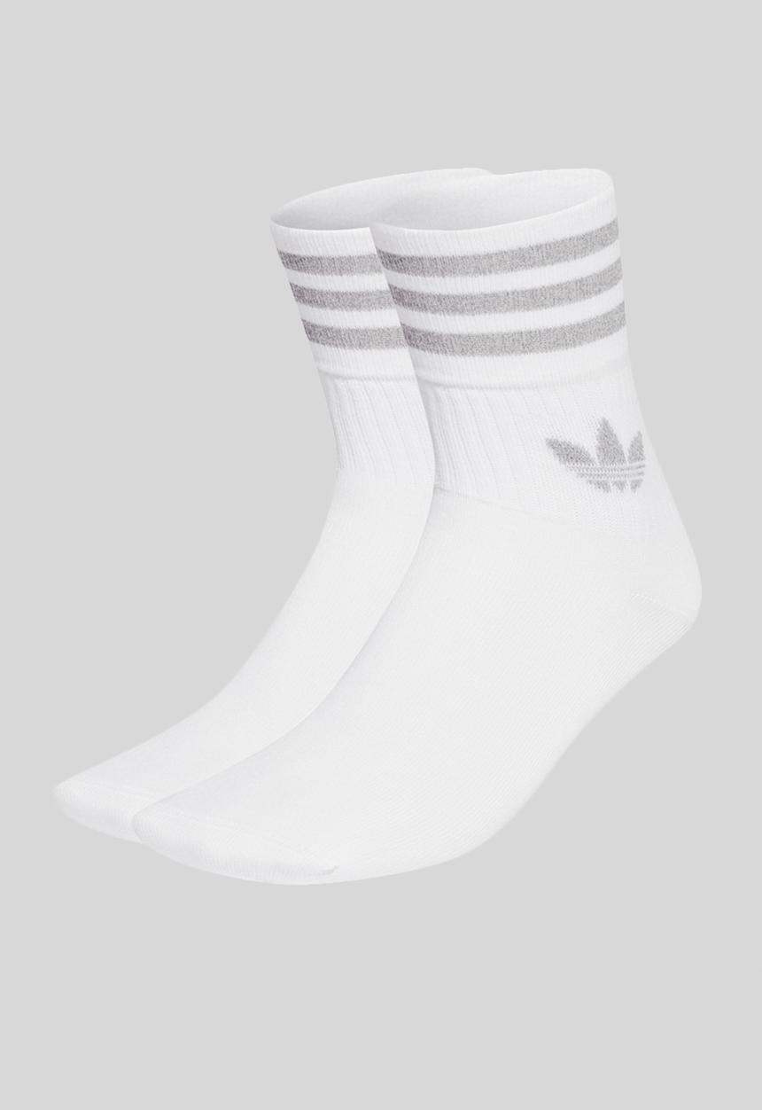 adidas Originals - Crew socks 2pp - white/reflective silver m 2