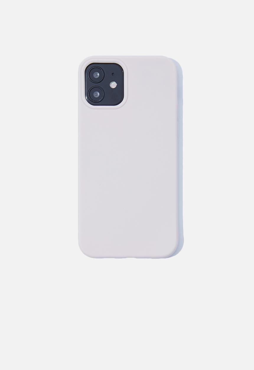 Typo - Slimline recycled phone case iPhone 12, 12 pro - whisper pink