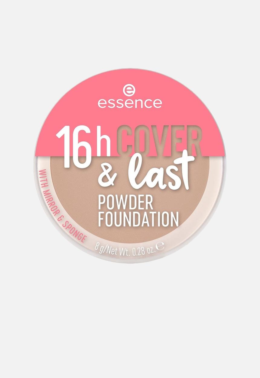 essence - 16h COVER & Last Powder Foundation - Hazelnut