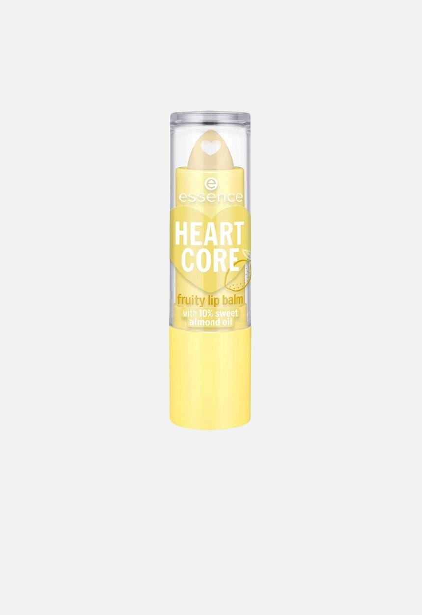 essence - Heart Core Fruity Lip Balm - Lucky Lemon
