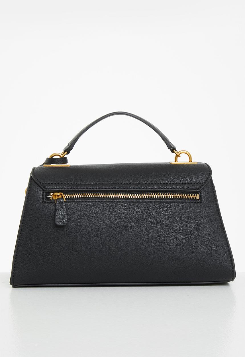 GUESS - Enisa top handle flap - black