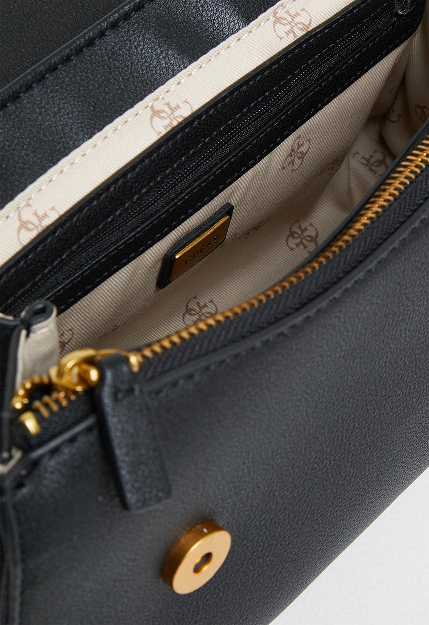 GUESS - Enisa top handle flap - black