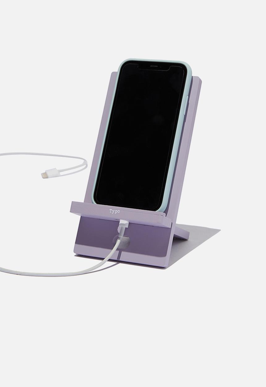 Typo - On hold phone stand - orchid