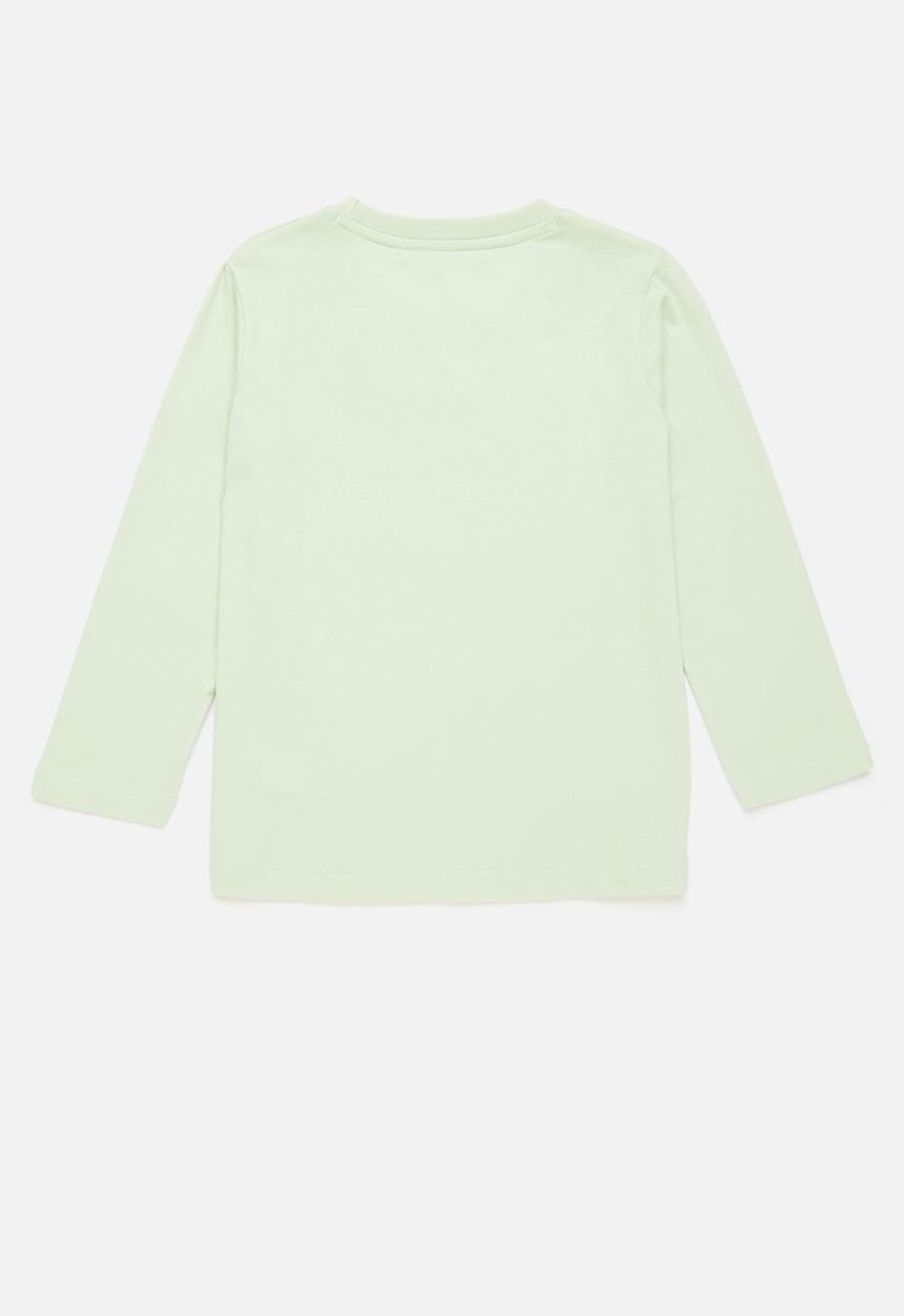 JEEP - Long sleeve crew neck tee - green