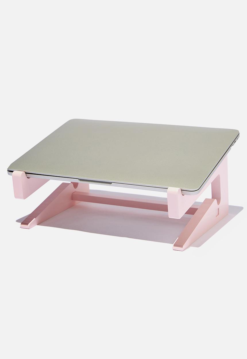 Typo - Collapsible laptop stand - whisper pink