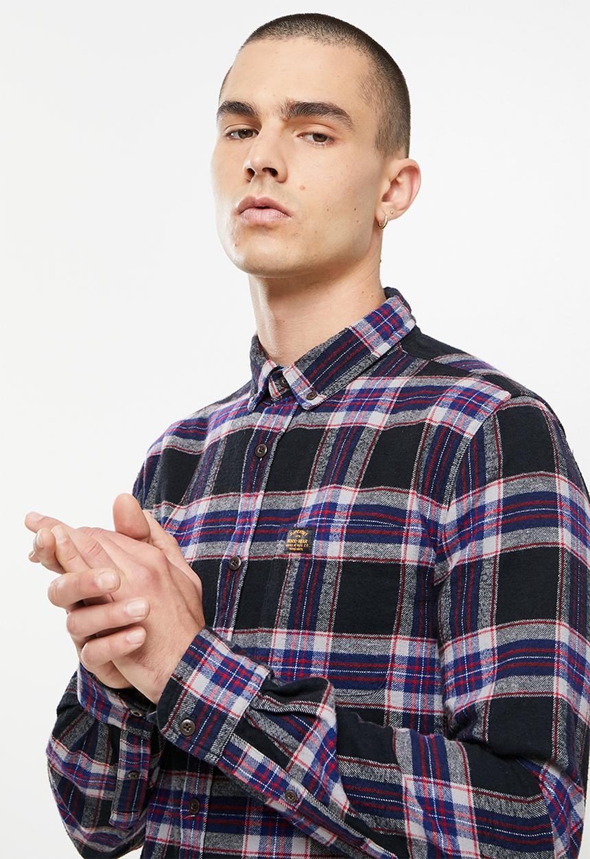 Superdry. - Heritage lumberjack shirt - multi 