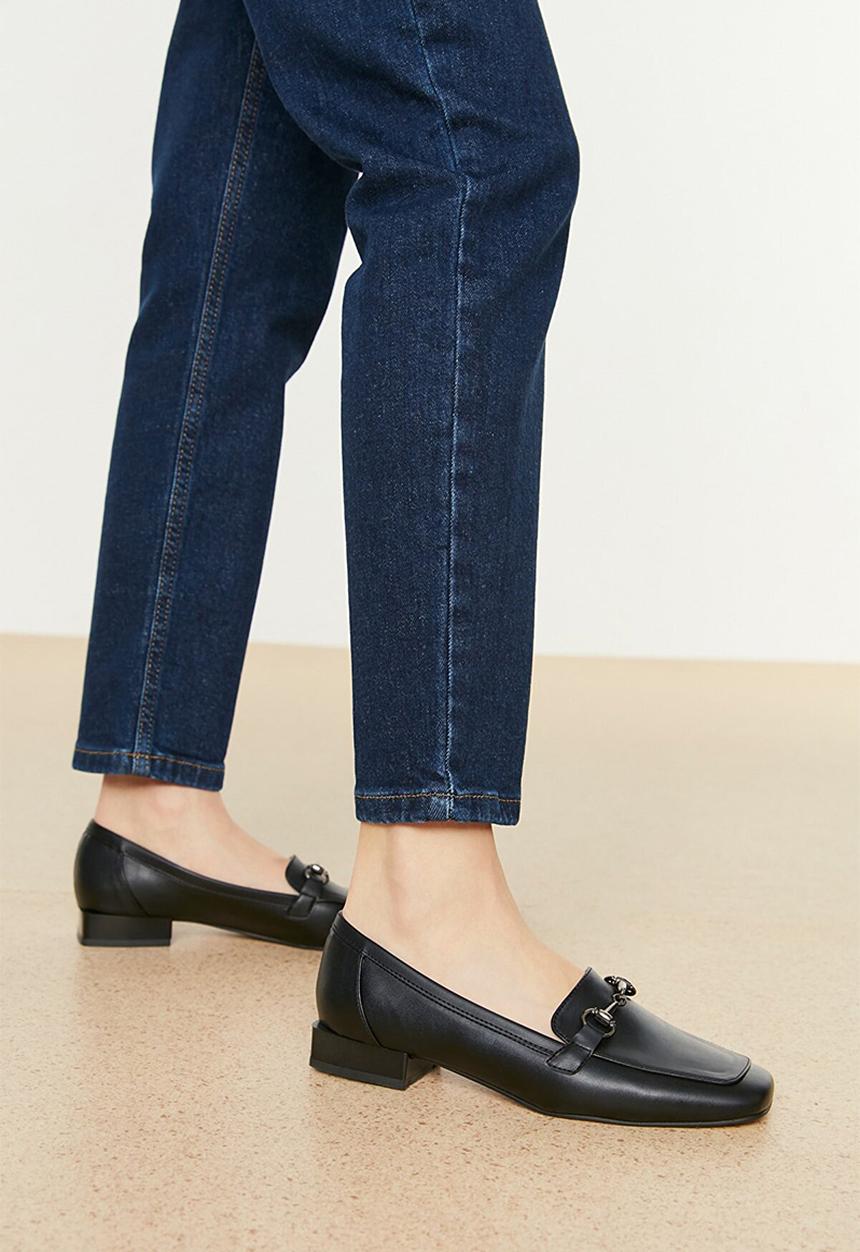 Trendyol - Snaffle trim loafer - black