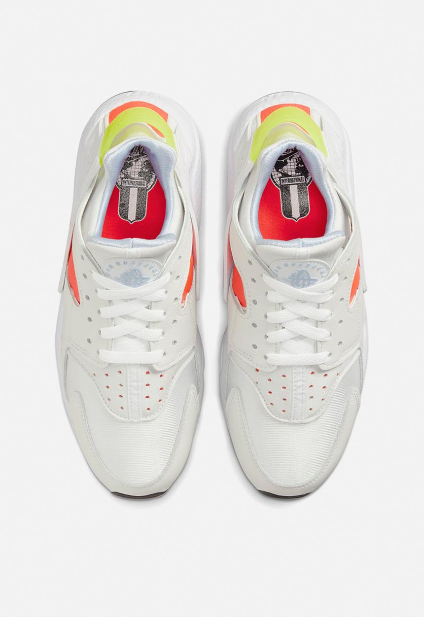 Nike - Air huarache - white/volt/bright crimson/black