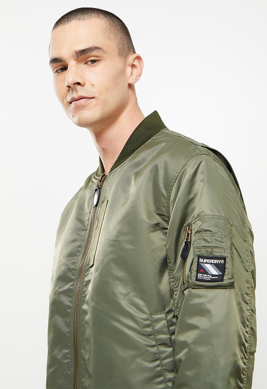 Superdry. - Ma1 bomber - sage green