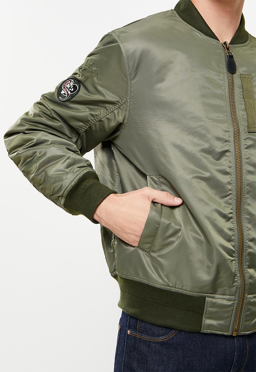 Superdry. - Ma1 bomber - sage green