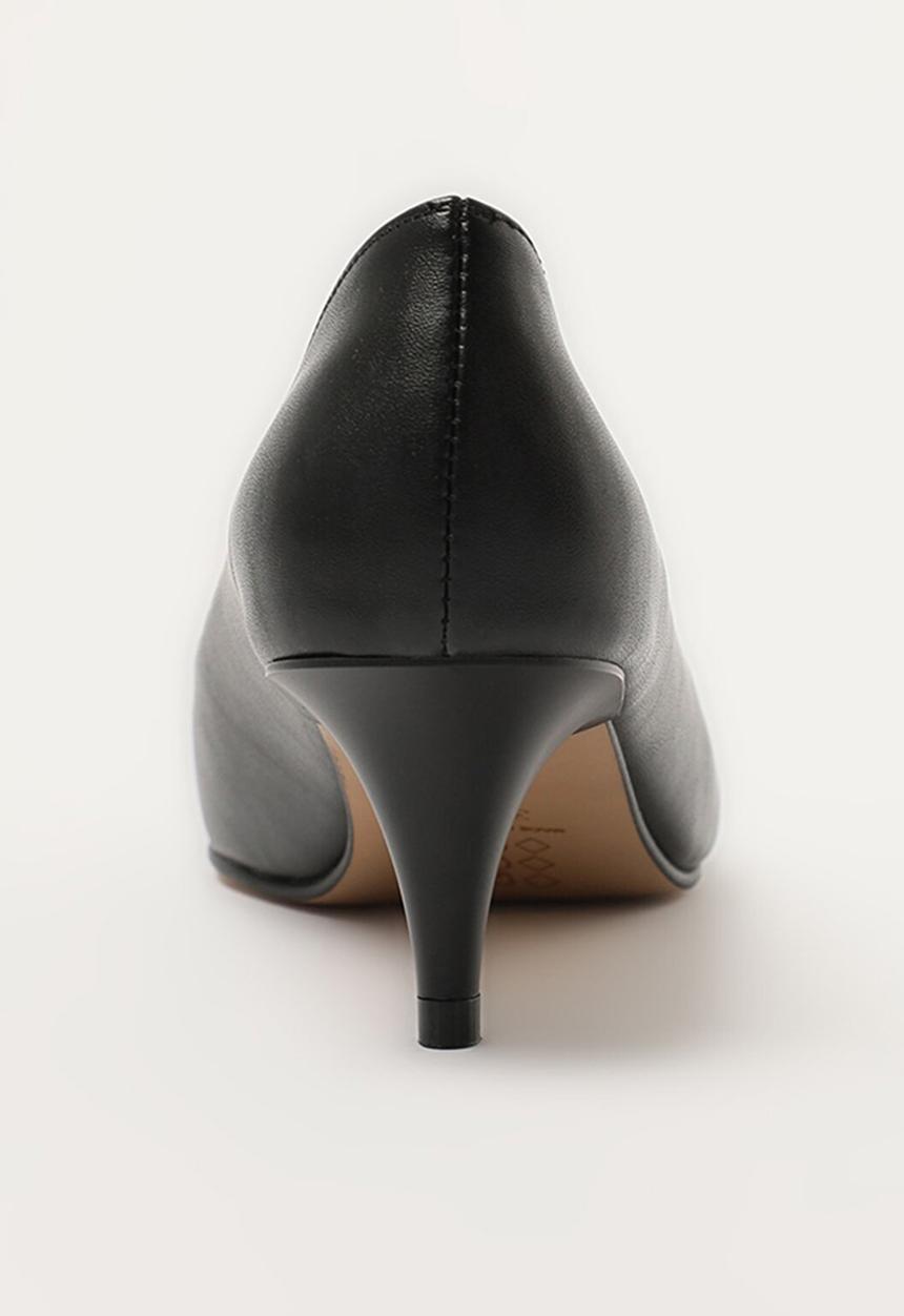 Trendyol - Kitten court heel - black