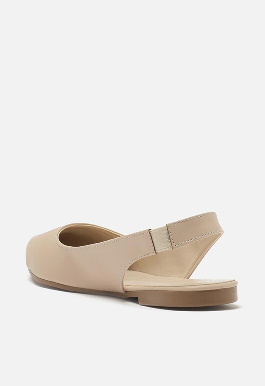Trendyol - Slingback ballet - beige