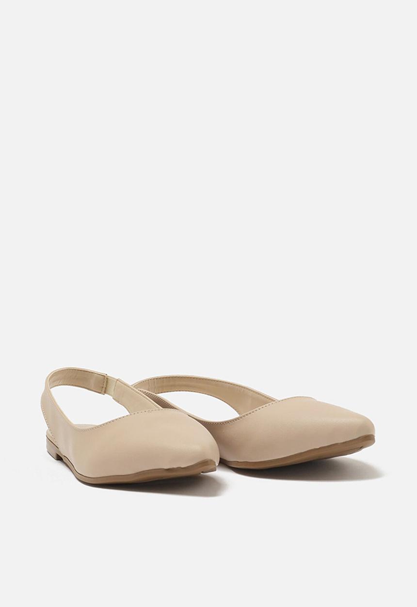 Trendyol - Slingback ballet - beige