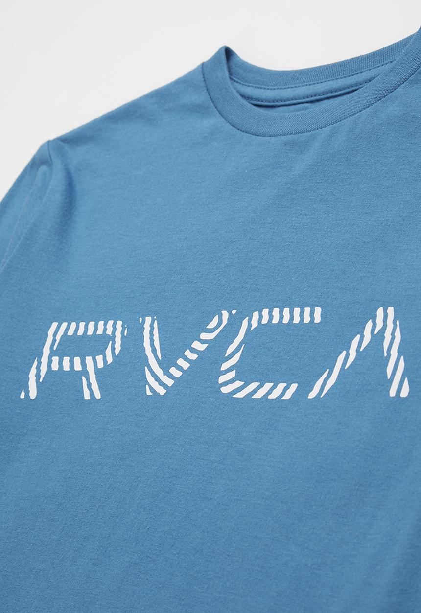 RVCA - Big fills long sleeve boy - french blue
