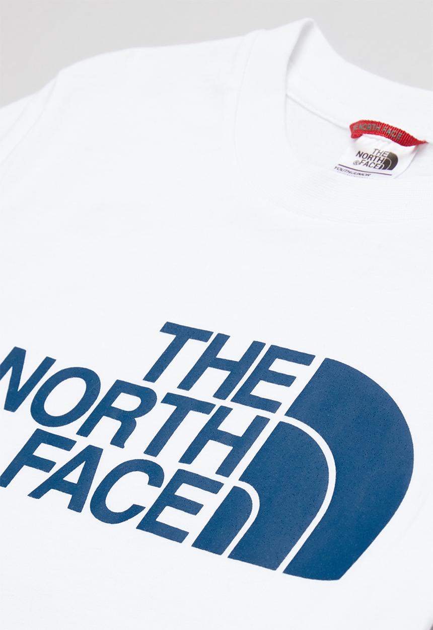 The North Face - Short sleeve easy tee - white & blue