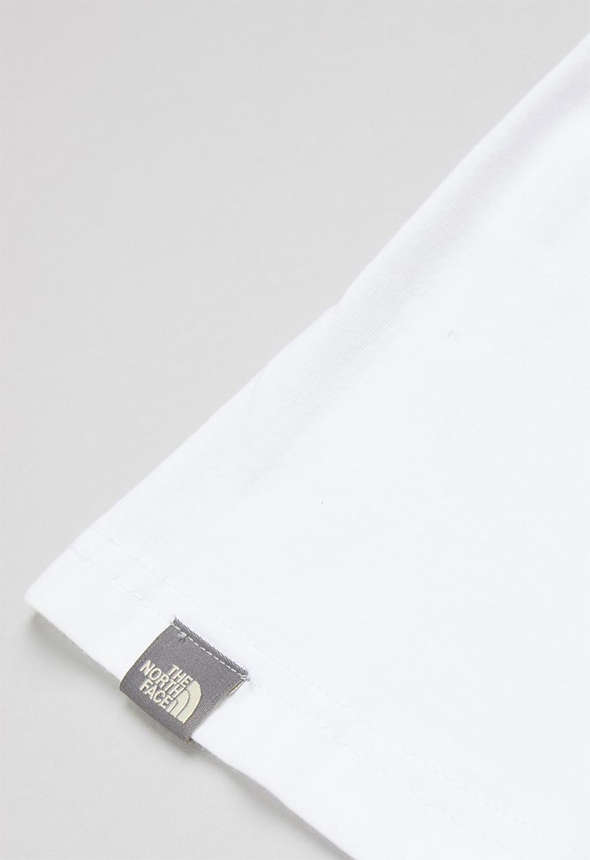 The North Face - Short sleeve easy tee - white & blue
