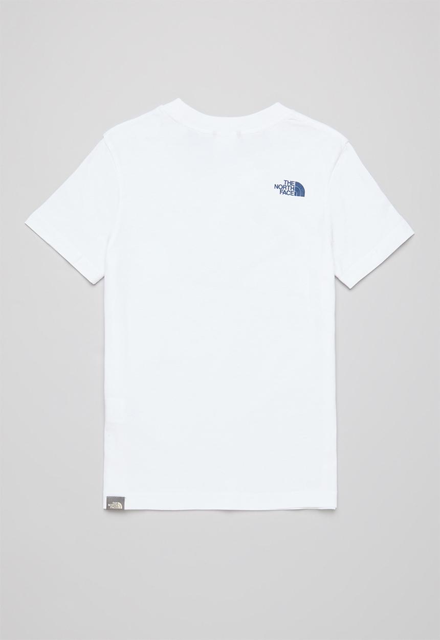 The North Face - Short sleeve easy tee - white & blue