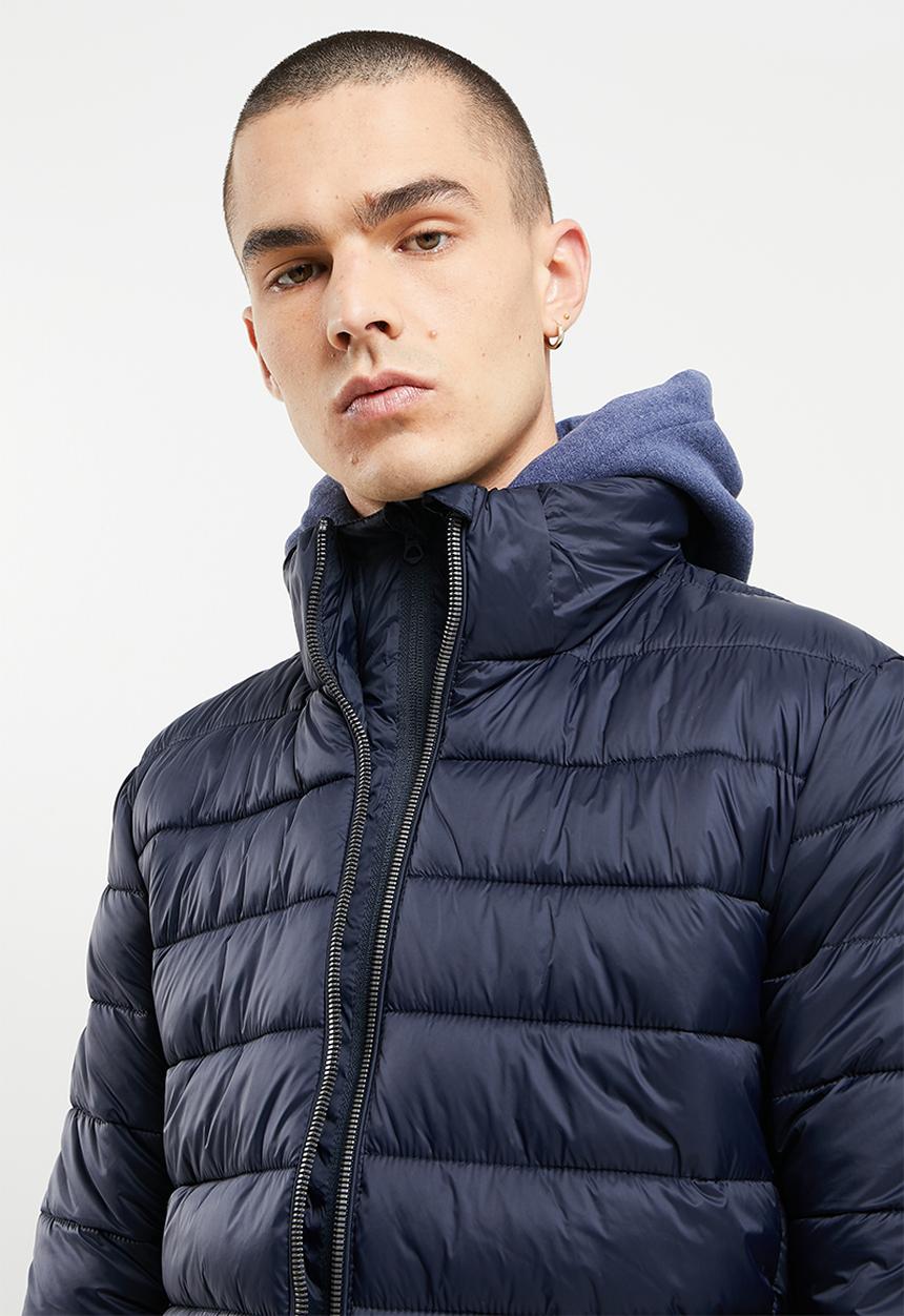 Superdry. - Classic fuji puffer jacket - navy