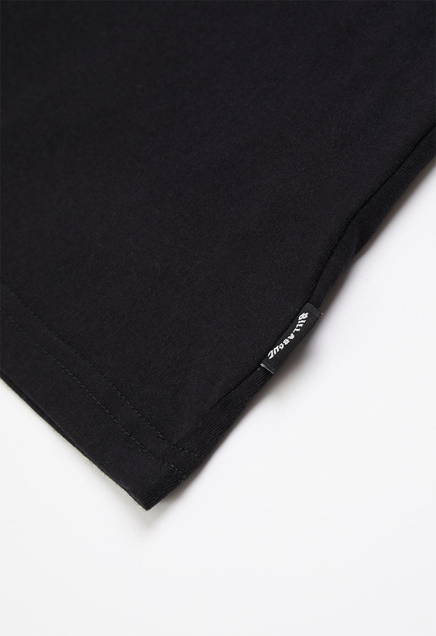 Billabong  - Crayon wave short sleeve T-shirt - black