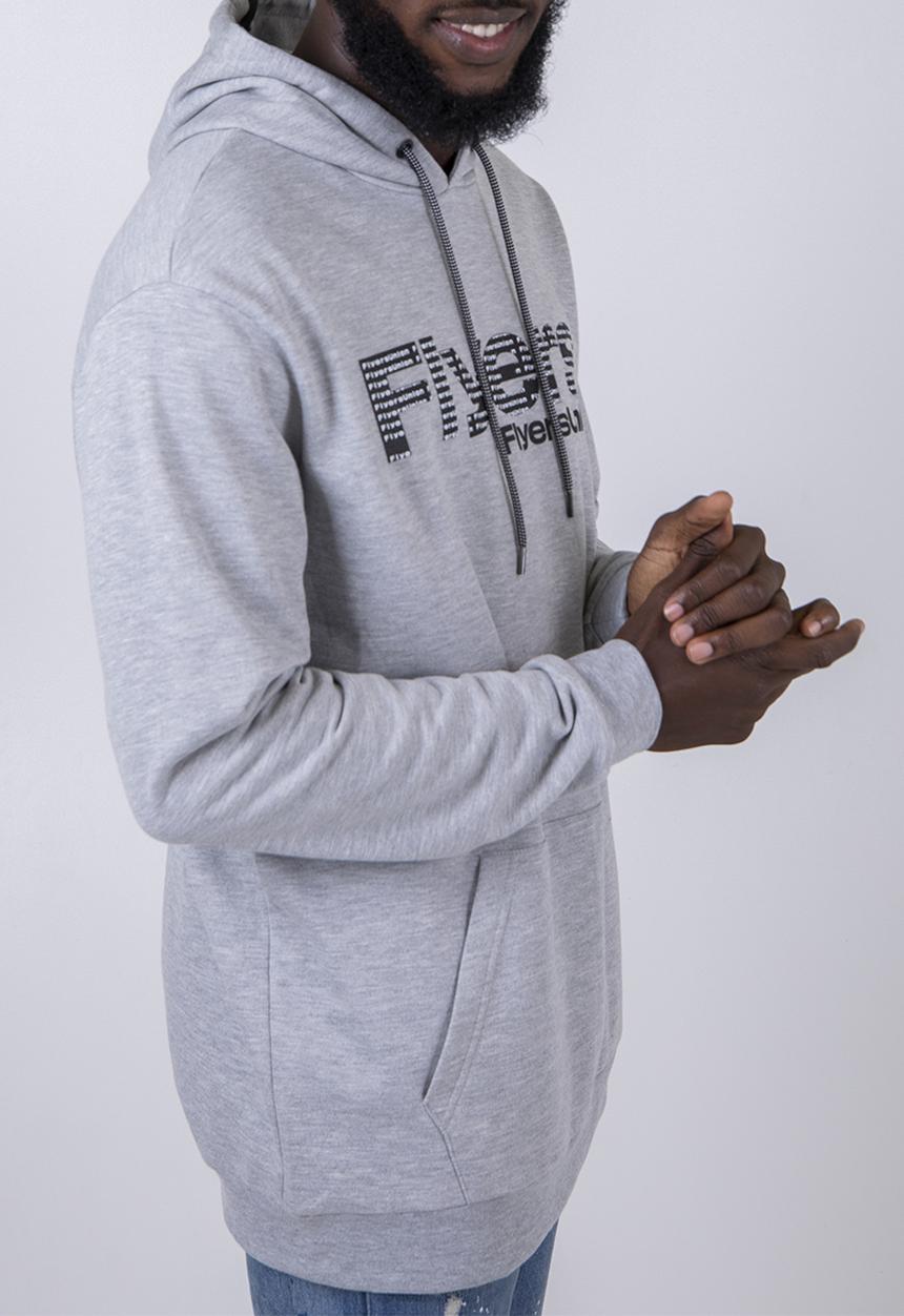 Flyersunion - Flyers fleece hoodie - grey melange