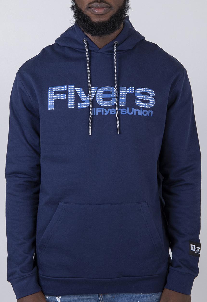 Flyersunion - Flyers fleece hoodie - navy
