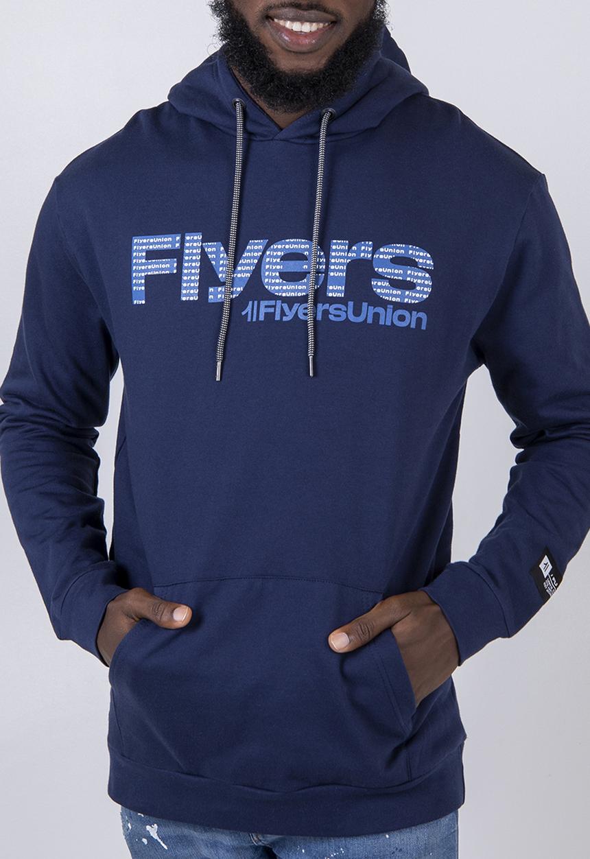 Flyersunion - Flyers fleece hoodie - navy