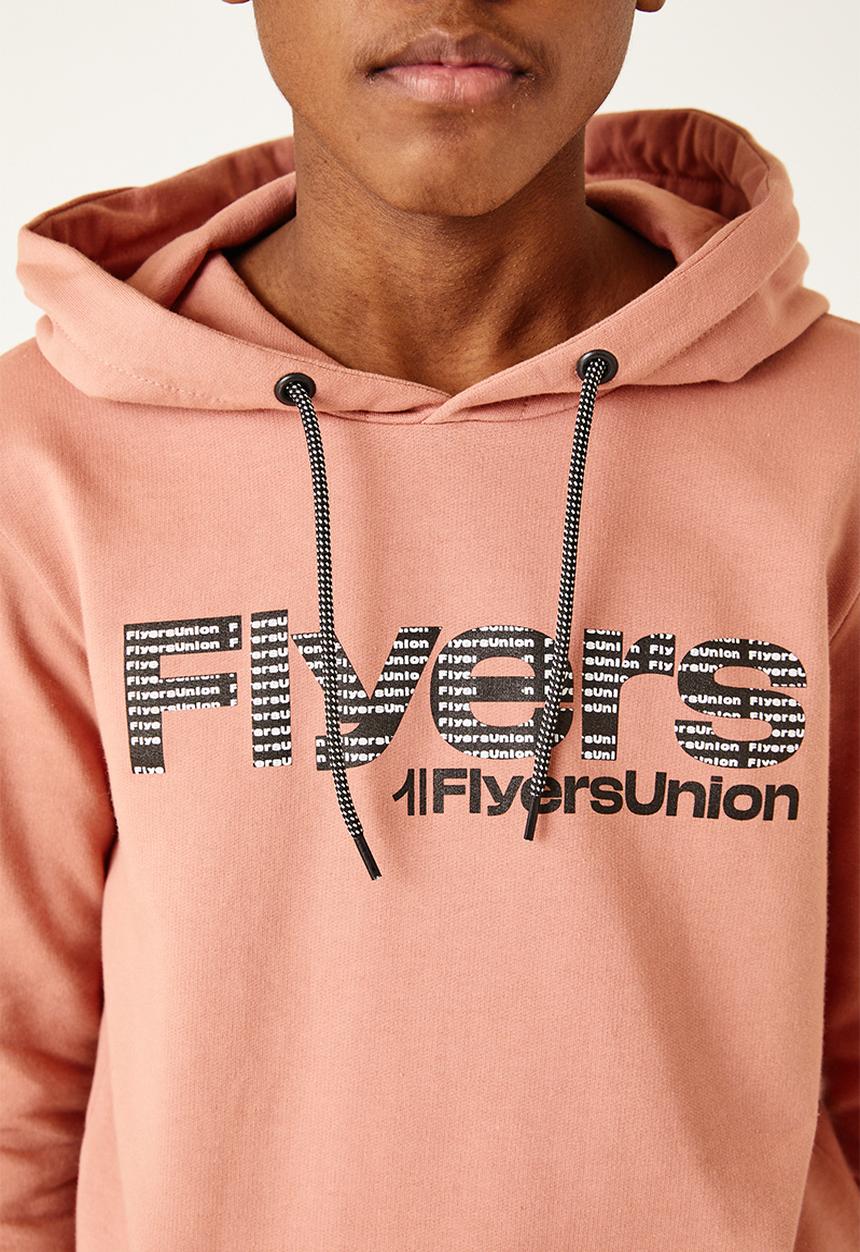 Flyersunion - Fleece hoody - pink