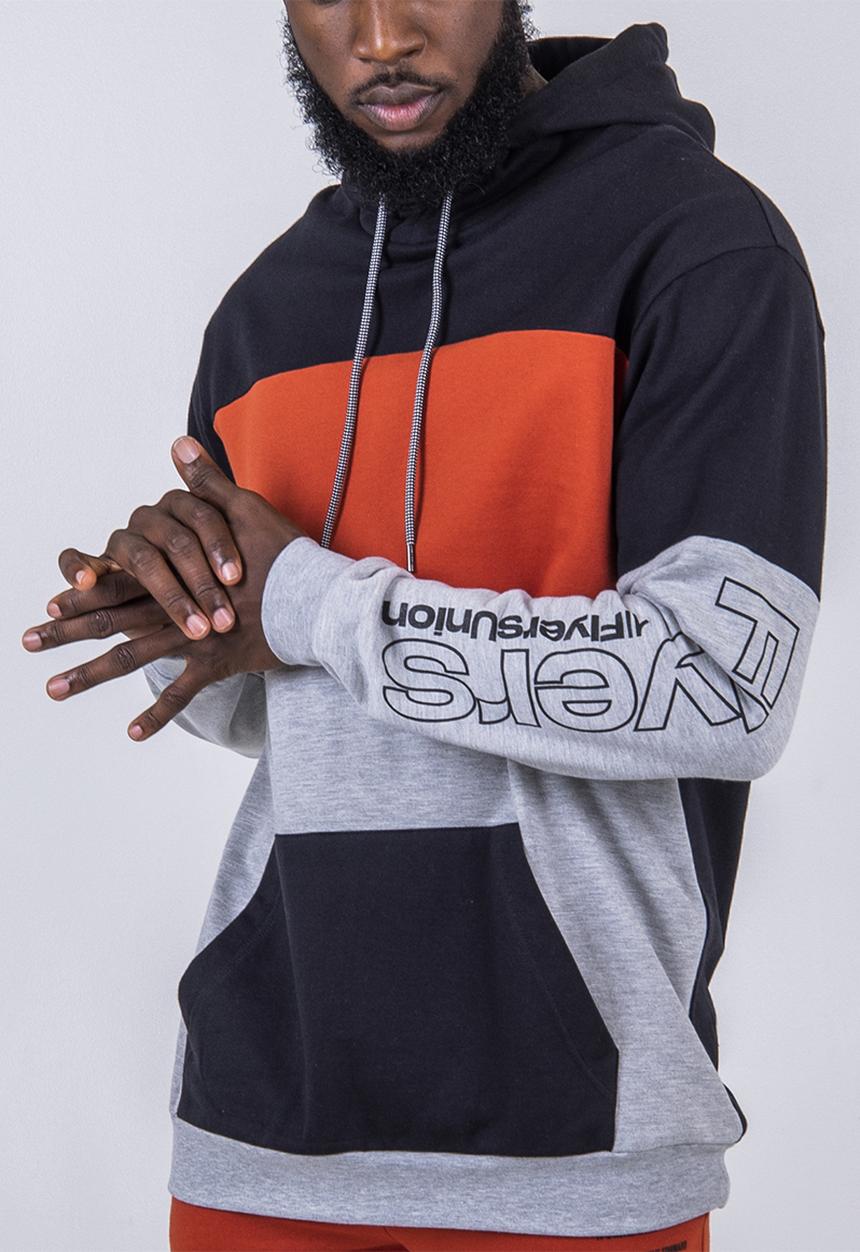 Flyersunion - Flyers contrast hoodie - multi